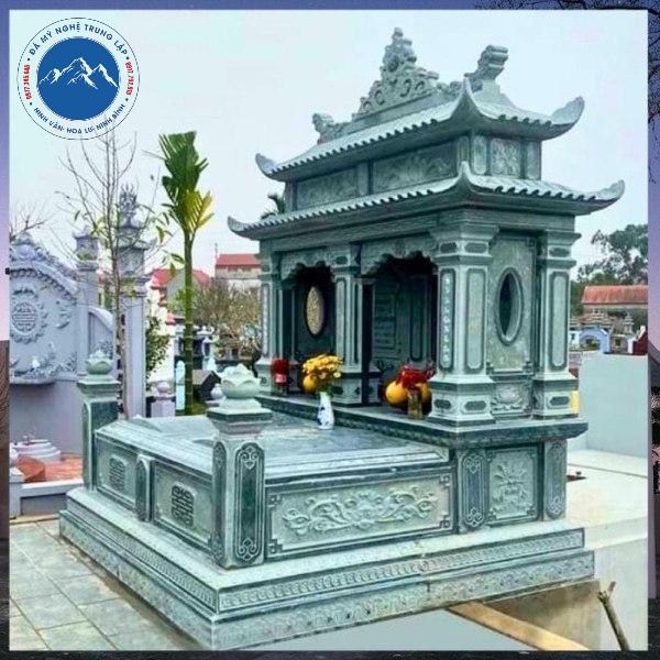 Mẫu nhà mồ đá điêu khắc thủ công