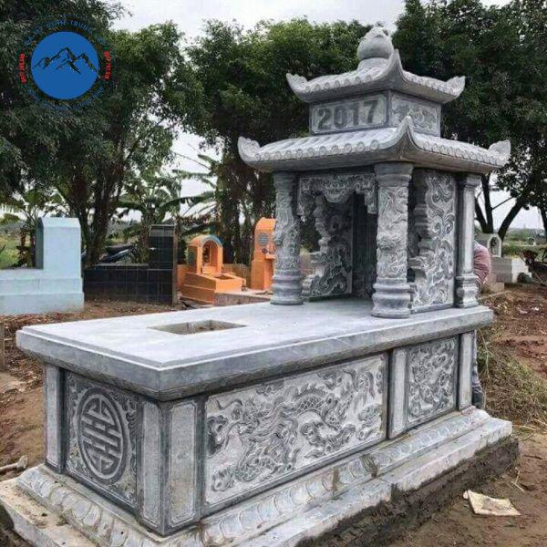 Mẫu nhà mồ đá hợp phong thủy truyền thống