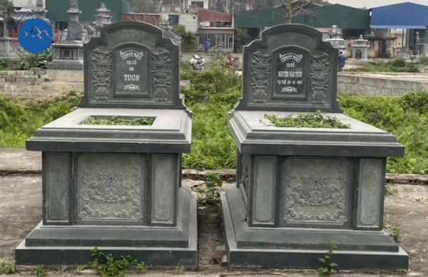 Mẫu nhà mồ đá mang nét kiến trúc truyền thống