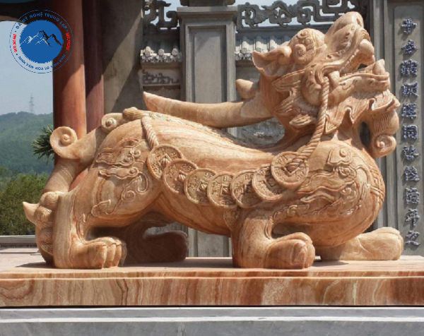 Mẫu Tỳ Hưu đá trung bình uy nghiêm bảo vệ gia chủ