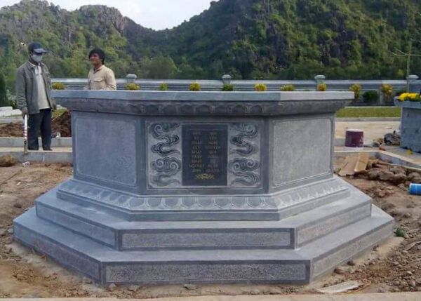 Mộ bát giác có kết cấu vững chắc và bền lâu