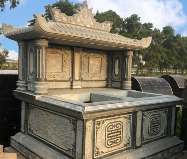 Mộ đôi mái che thiết kế cổ điển