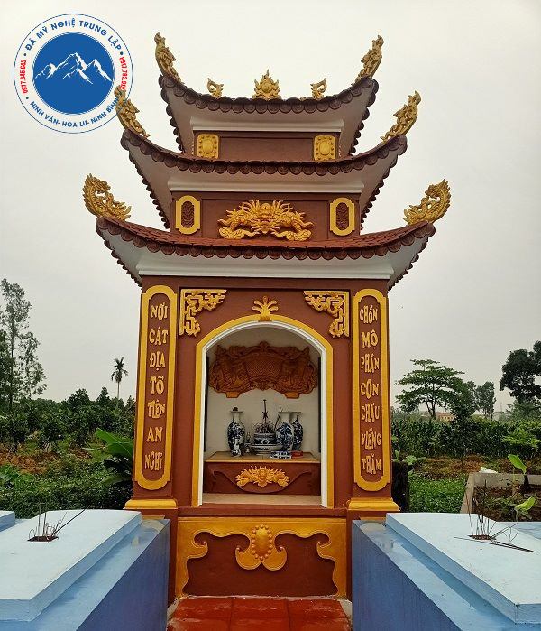 Mộ sơn màu đỏ