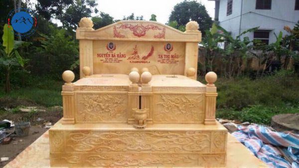 Mộ sơn màu vàng