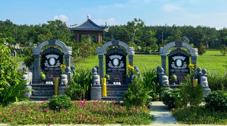 Mộ cải táng và hỏa táng có nhiều kích thước