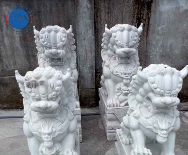 Nghê đá chất liệu đá tự nhiên sang trọng