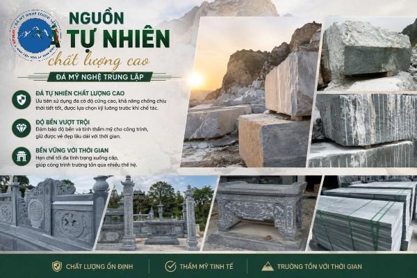 Nguồn đá tự nhiên chất lượng cao