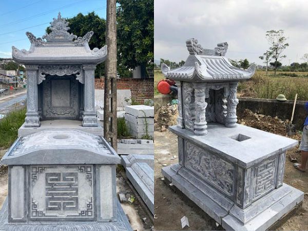 Những điều cần lưu ý khi làm mái che cho mộ