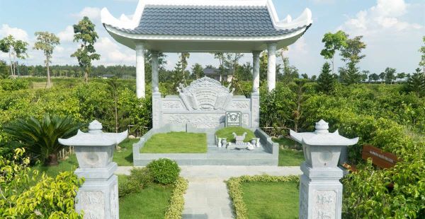Những quy tắc về kích thước xây mộ không bốc cần tuân thủ