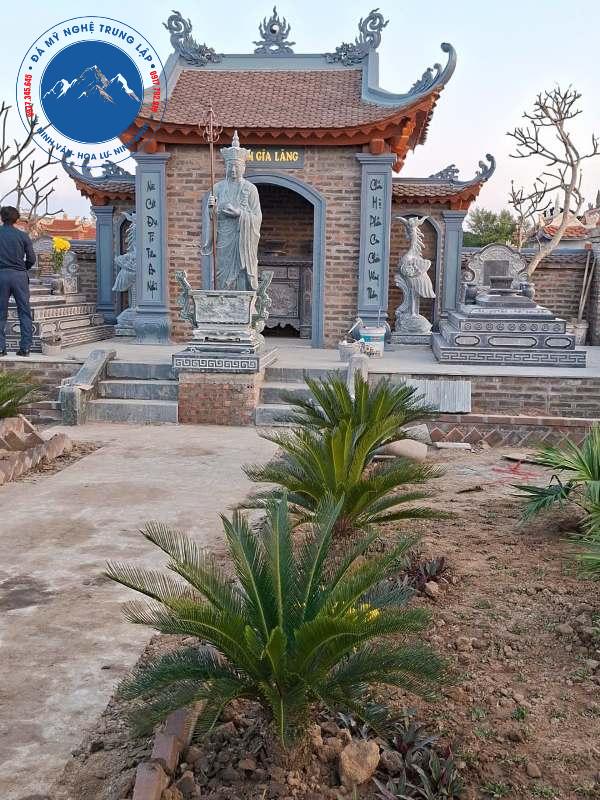 Quá trình hoàn thiện khu lăng mộ uy nghiêm