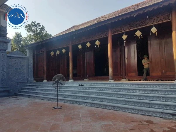 Quy trình thi công và lắp đặt bậc thềm đá chuẩn kỹ thuật tại Trung Lập
