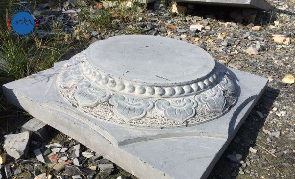 Thiết kế chân cột tròn đá đẳng cấp