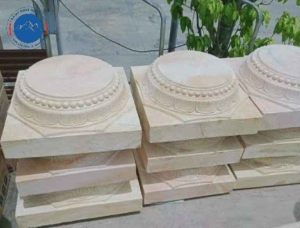 Thiết kế chân cột tròn nhẹ nhàng thanh thoát hiện đại