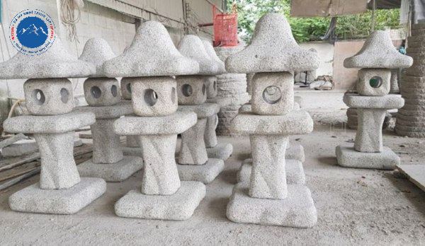 Thiết kế đèn đá đẹp mắt hài hòa thiên nhiên