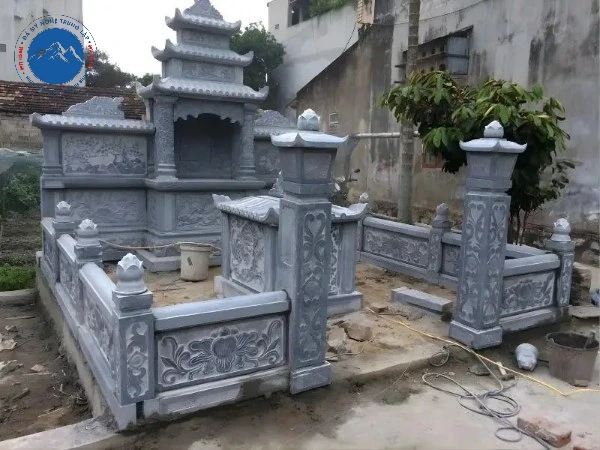 Toàn cảnh hạng mục đá mỹ nghệ hoàn thiện tại Phường Kim Bảng