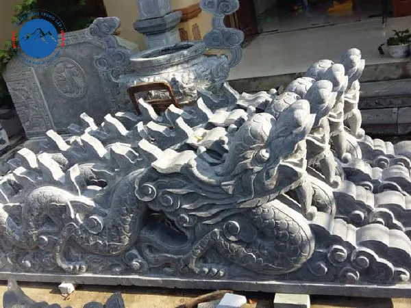 Tượng Rồng đá phong thủy thu hút tài lộc, trừ tiểu nhân