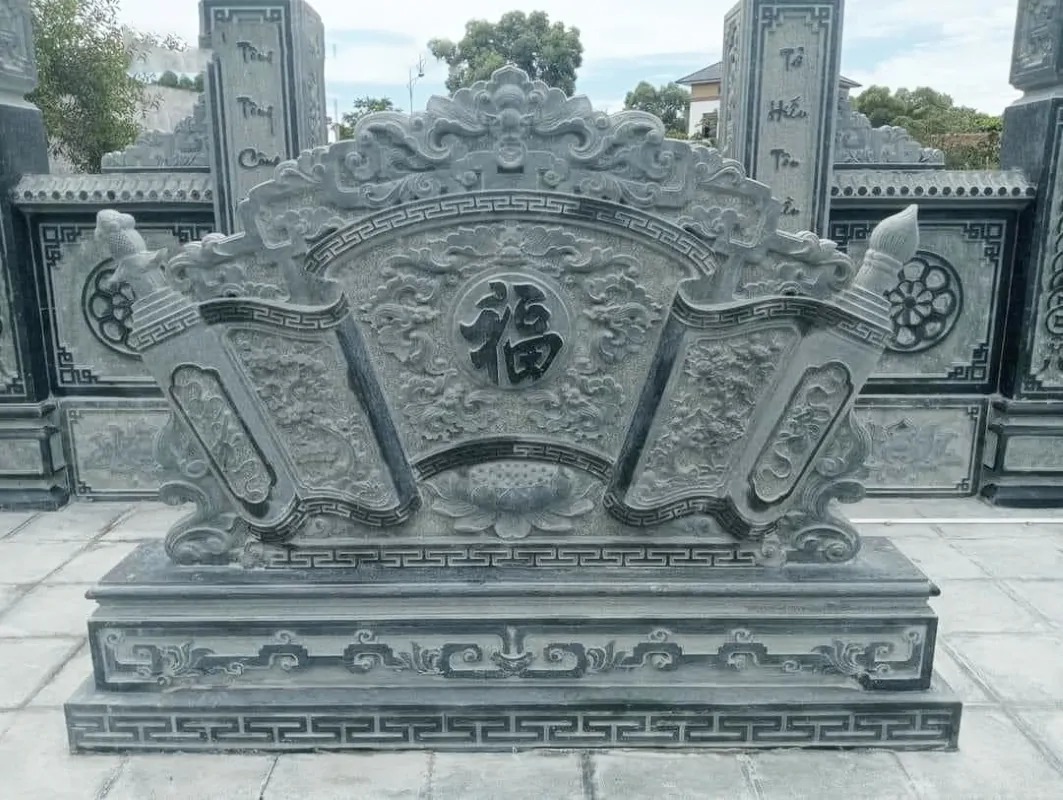 Vì sao cần xây dựng theo kích thước cuốn thư đá chuẩn phong thủy?