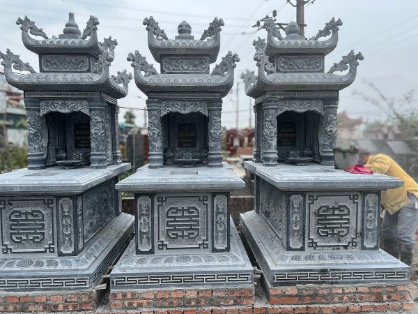 Ý nghĩa phong thủy của các lăng mộ đá xanh đen